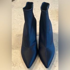 INC Navy Booties size 8 (new)